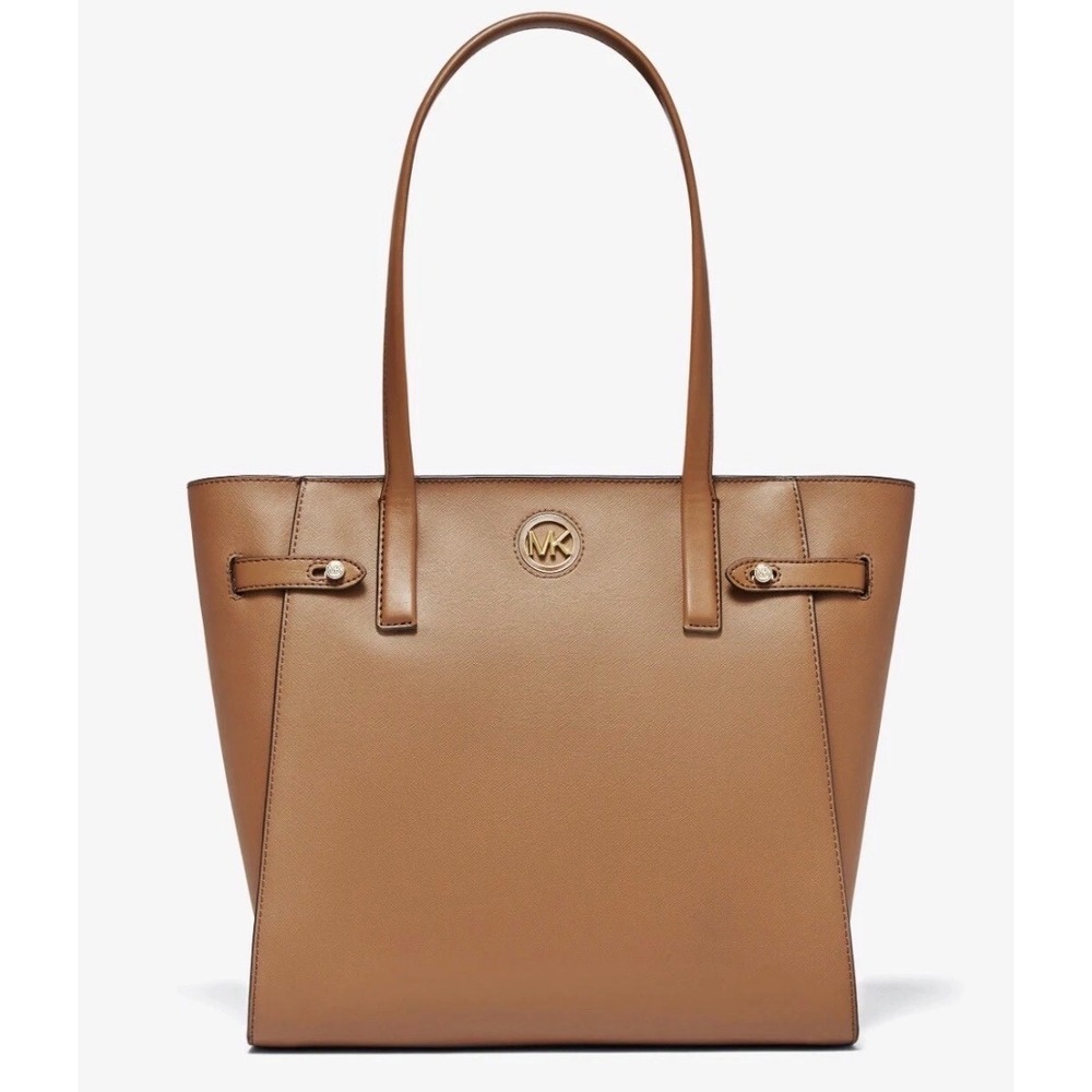 NEW Michael Kors Carmen Large North South Tote Saffiano Leather Luggage Shoulder